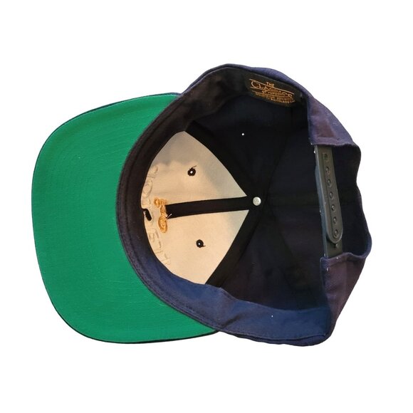 Tractor Beverage Co. Navy Blue Snapback Hat The Classics Acrylic & Wool jj3629 - Picture 6 of 6